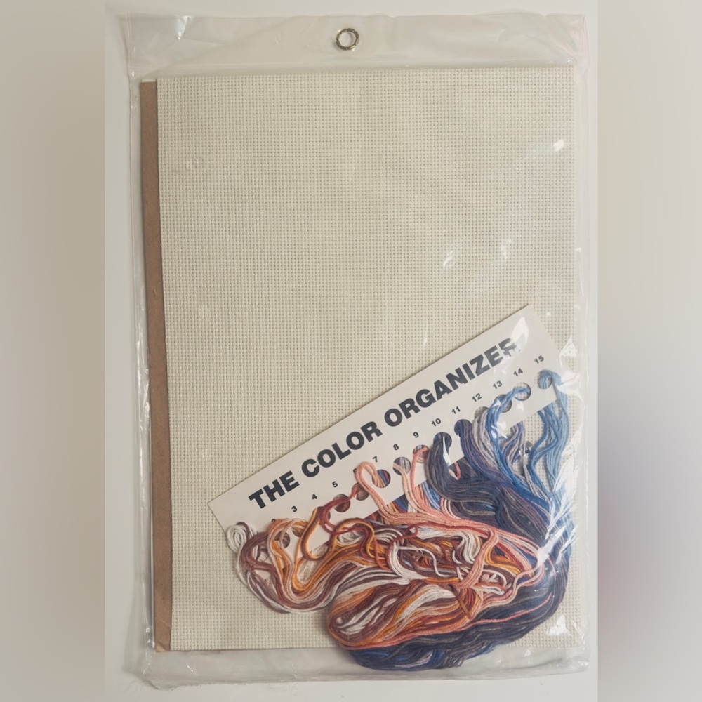 Vintage Simplicity Counted Cross Stitch Kit titled "Simple Pleasures”